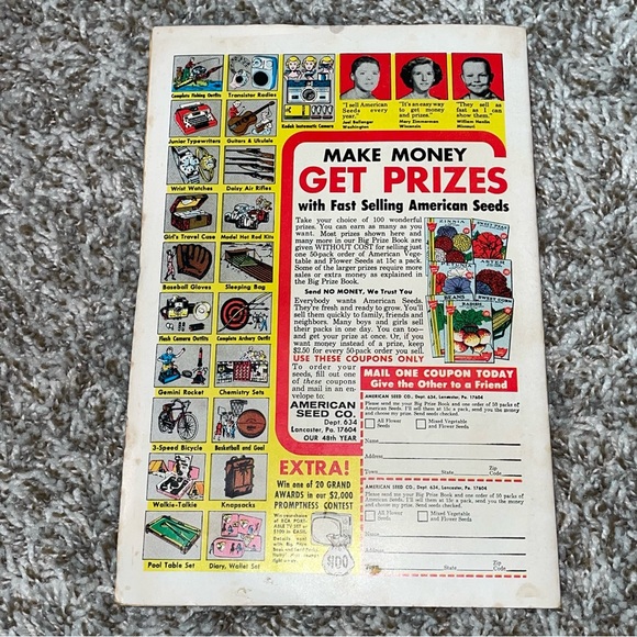 VINTAGE 1966 DC COMICS Strange Adventures Gorilla Witch Silver Age Comic #186 - Picture 10 of 10